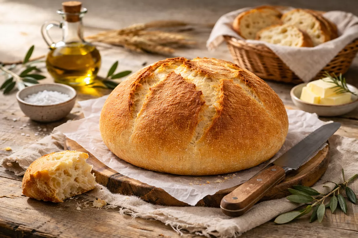 Χωριάτικο Καρβέλι 100% Bake off 